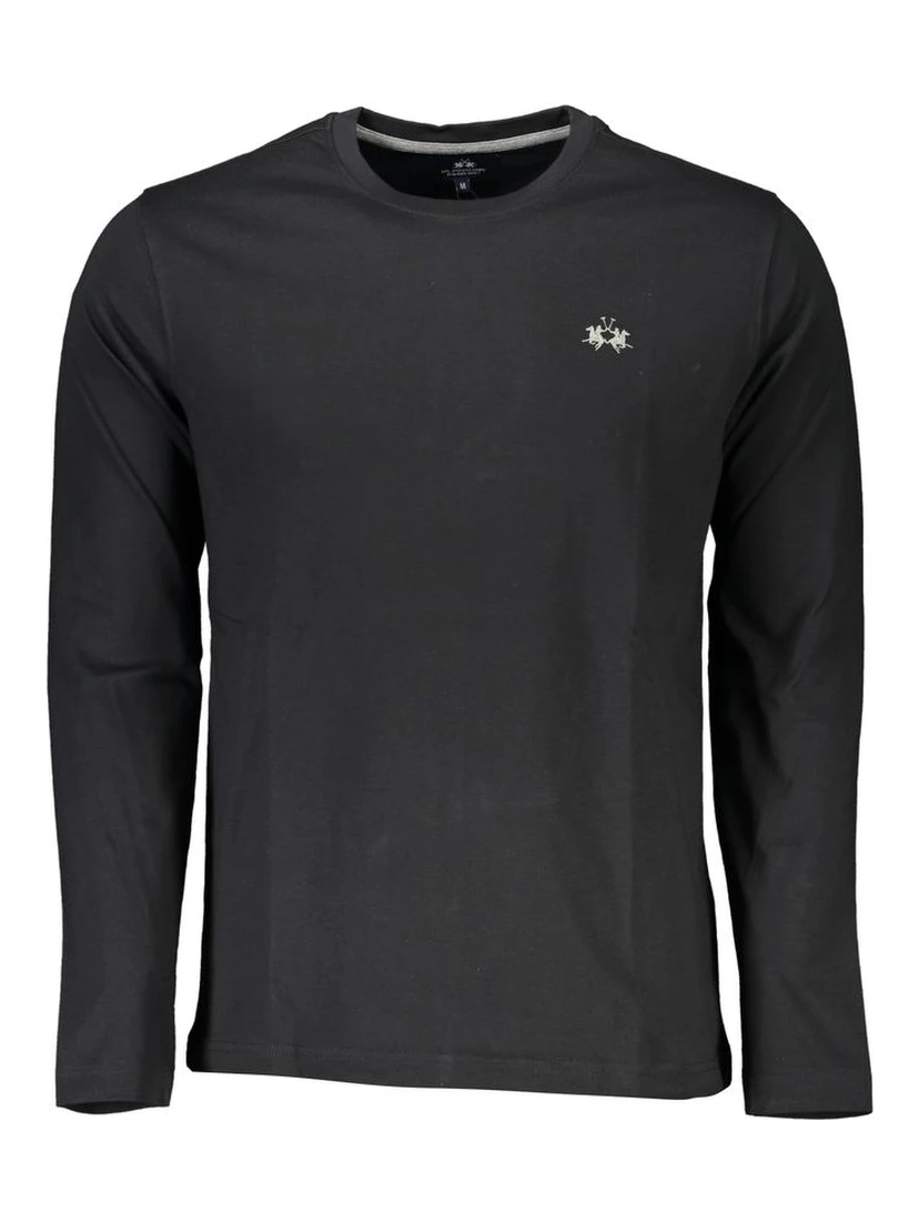 Black Cotton T-Shirt