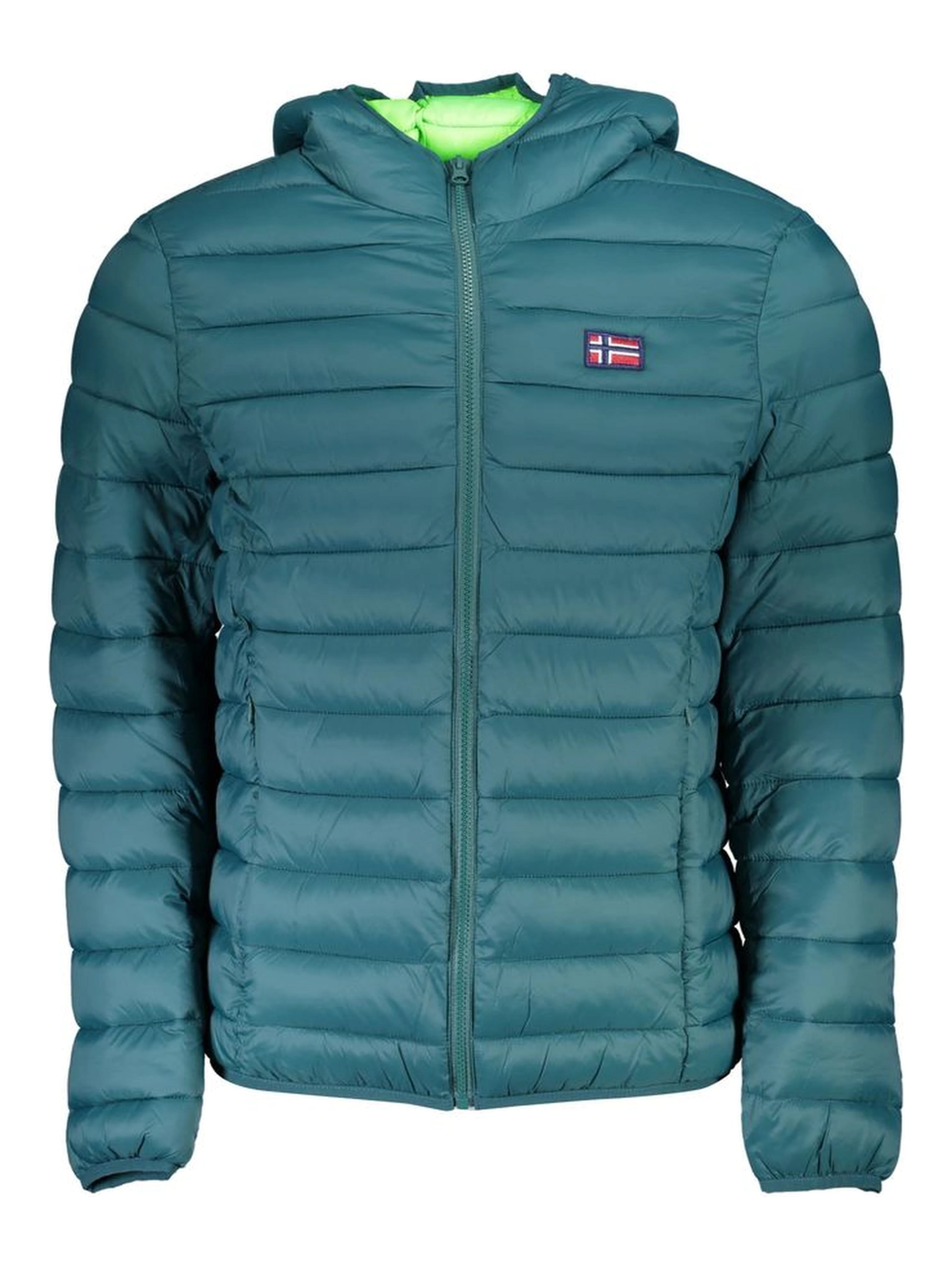 Green Polyamide Jackets & Coat
