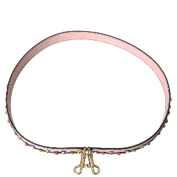 Pink Leather Handbag Accessory Shoulder Strap