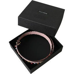 Pink Leather Handbag Accessory Shoulder Strap