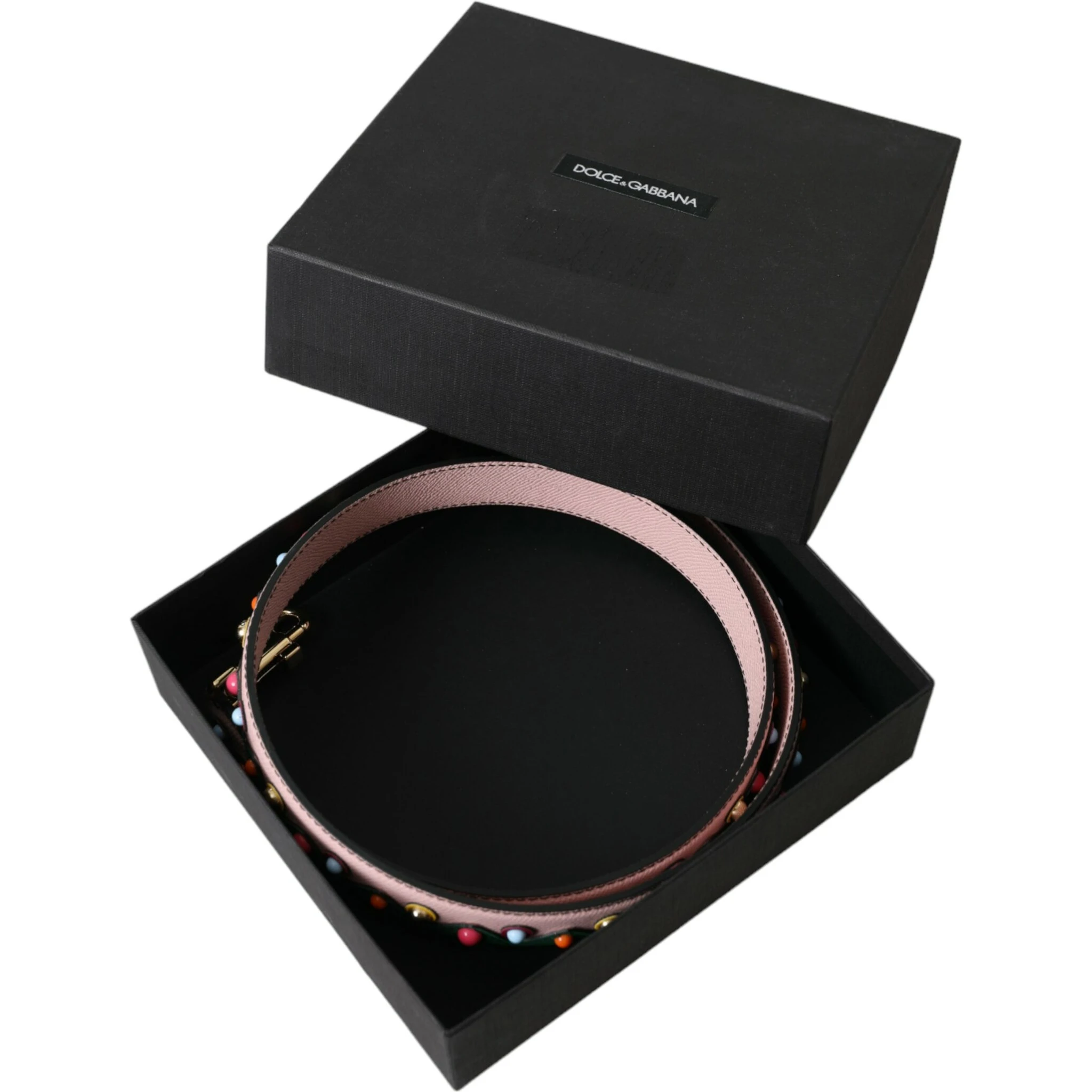 Pink Leather Handbag Accessory Shoulder Strap