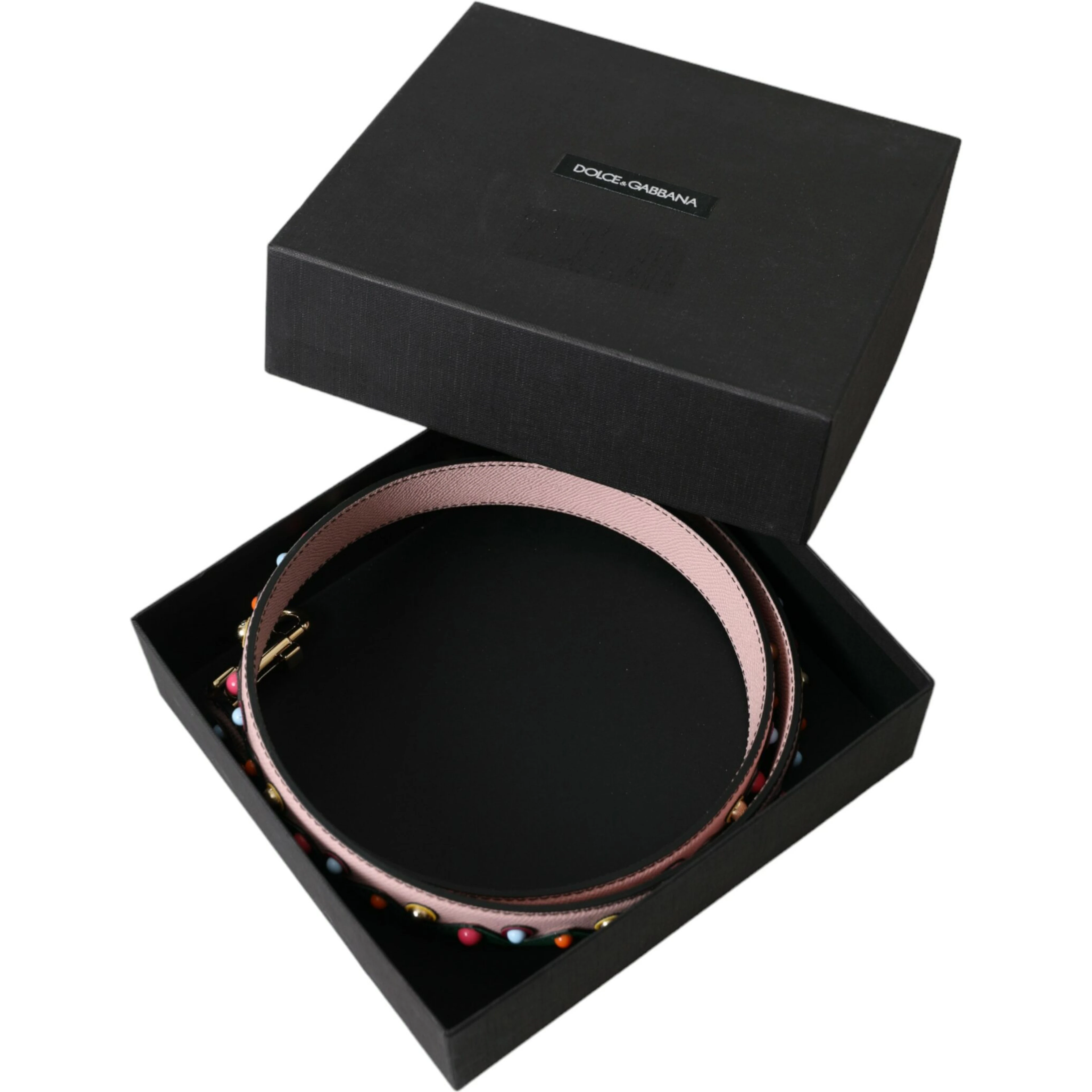 Pink Leather Handbag Accessory Shoulder Strap
