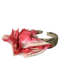 Multicolor Floral Applique Silk Women Headband Diadem