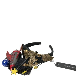 Multicolor Missile Rocket Crystal Stars Headband Diadem