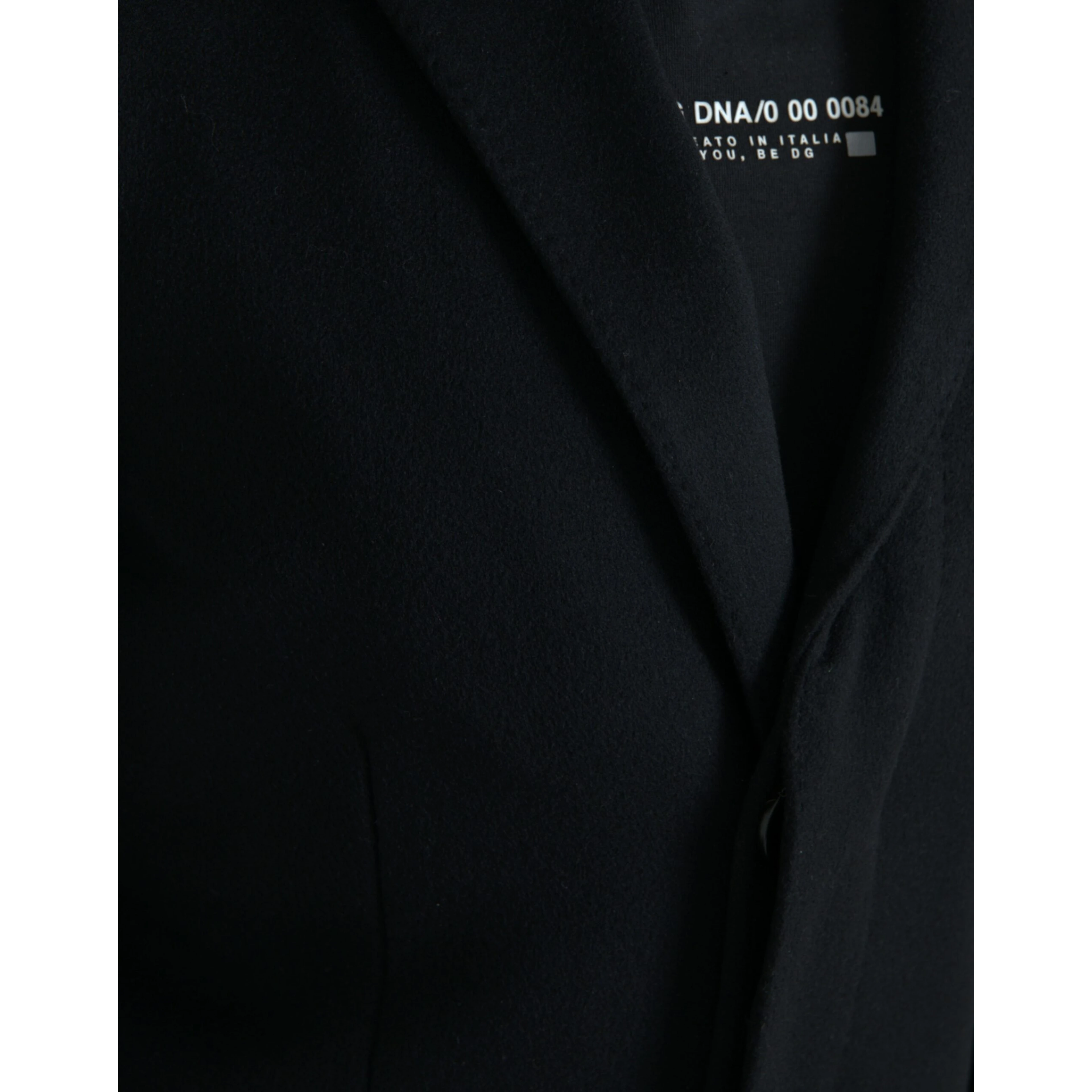 Black Single Breasted Trench Coat Jacket
