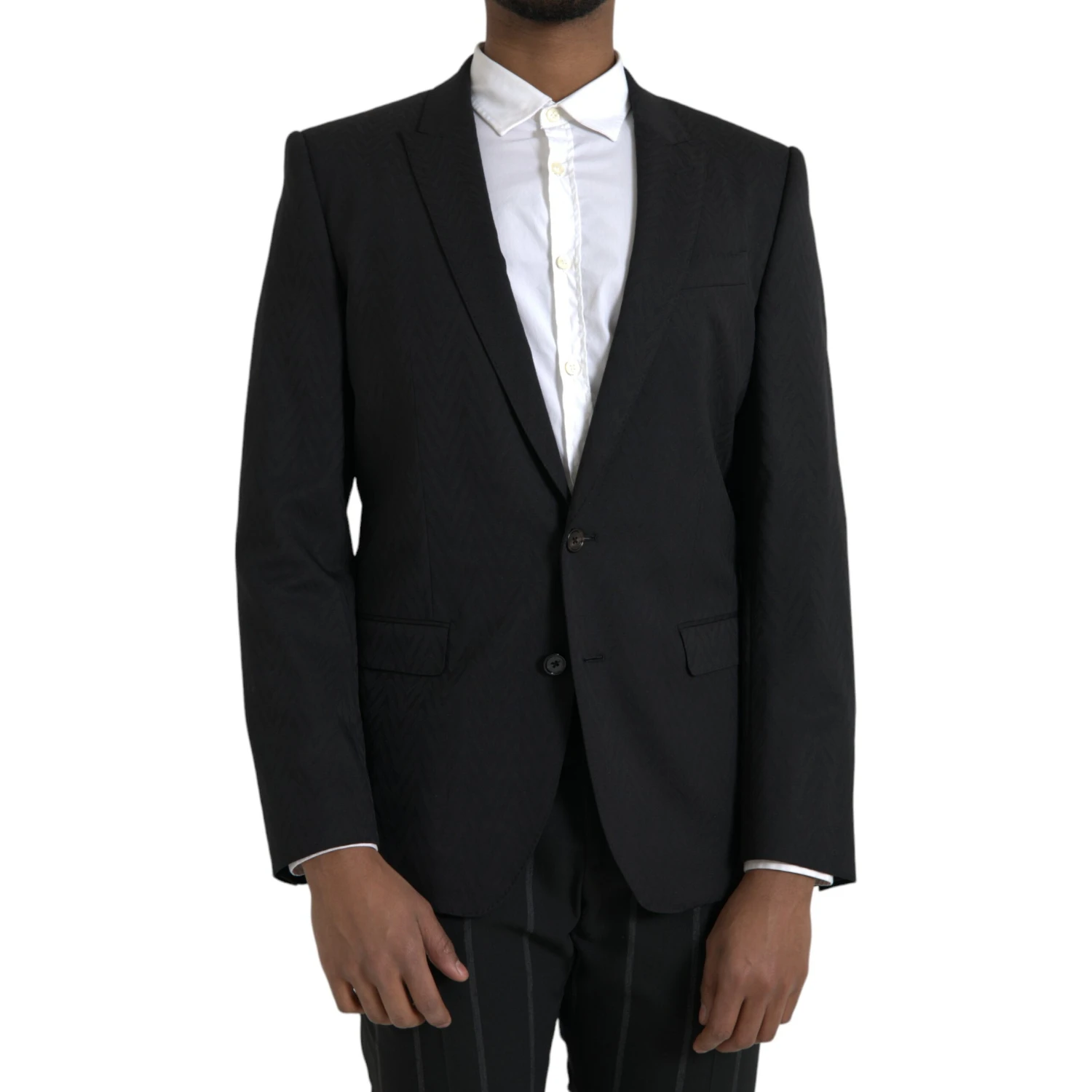 Black MARTINI Slim Fit Jacket Coat Blazer