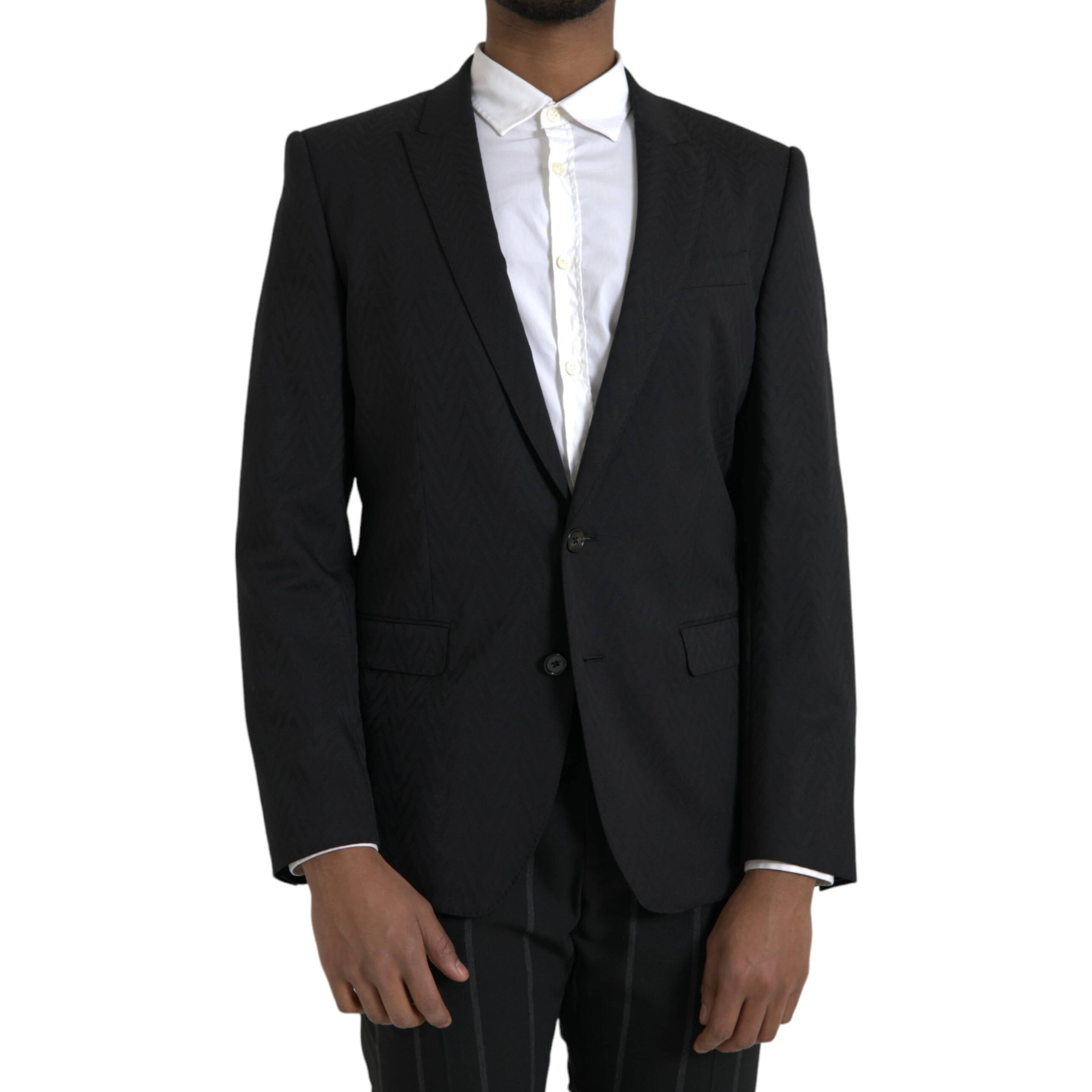 Black MARTINI Slim Fit Jacket Coat Blazer