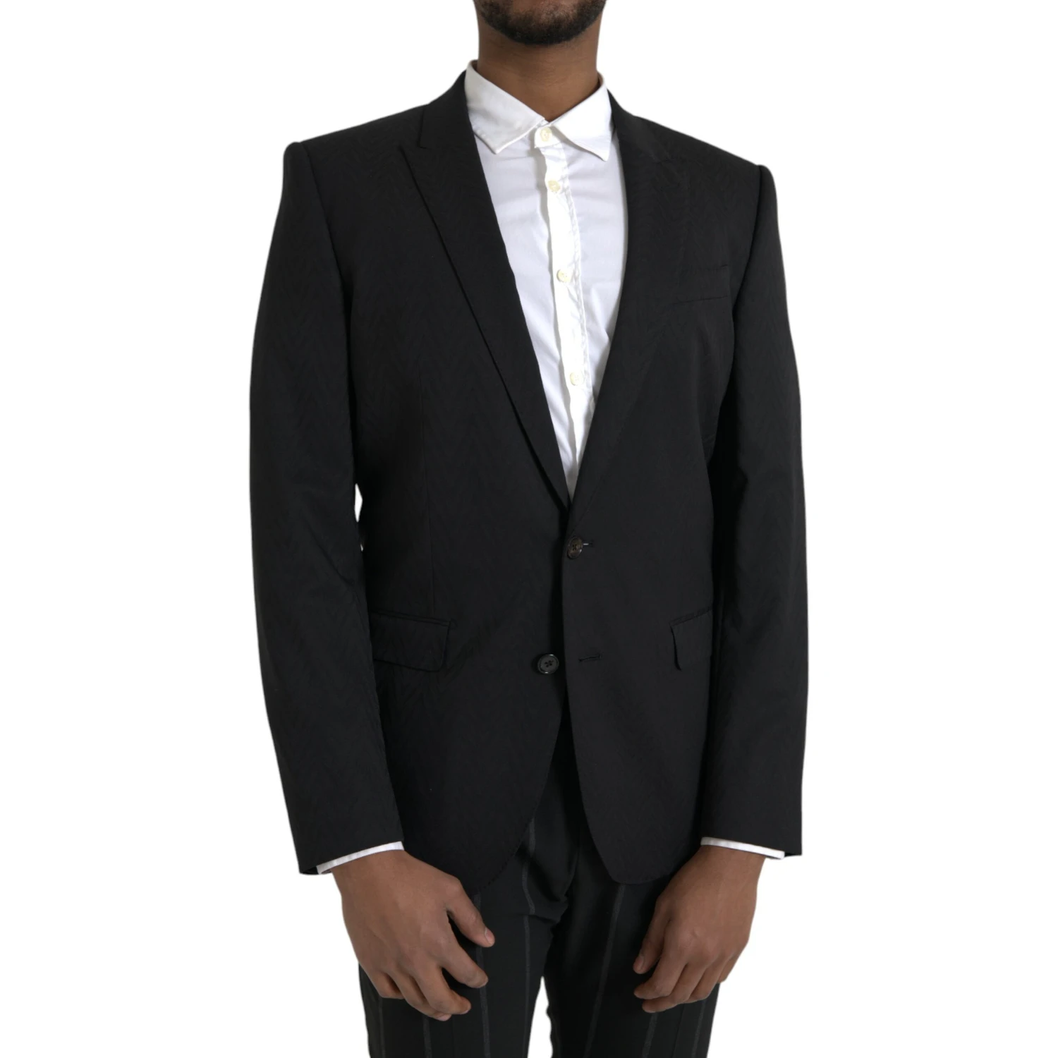 Black MARTINI Slim Fit Jacket Coat Blazer