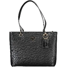 حقيبة يد من البولي إيثيلين الأسود