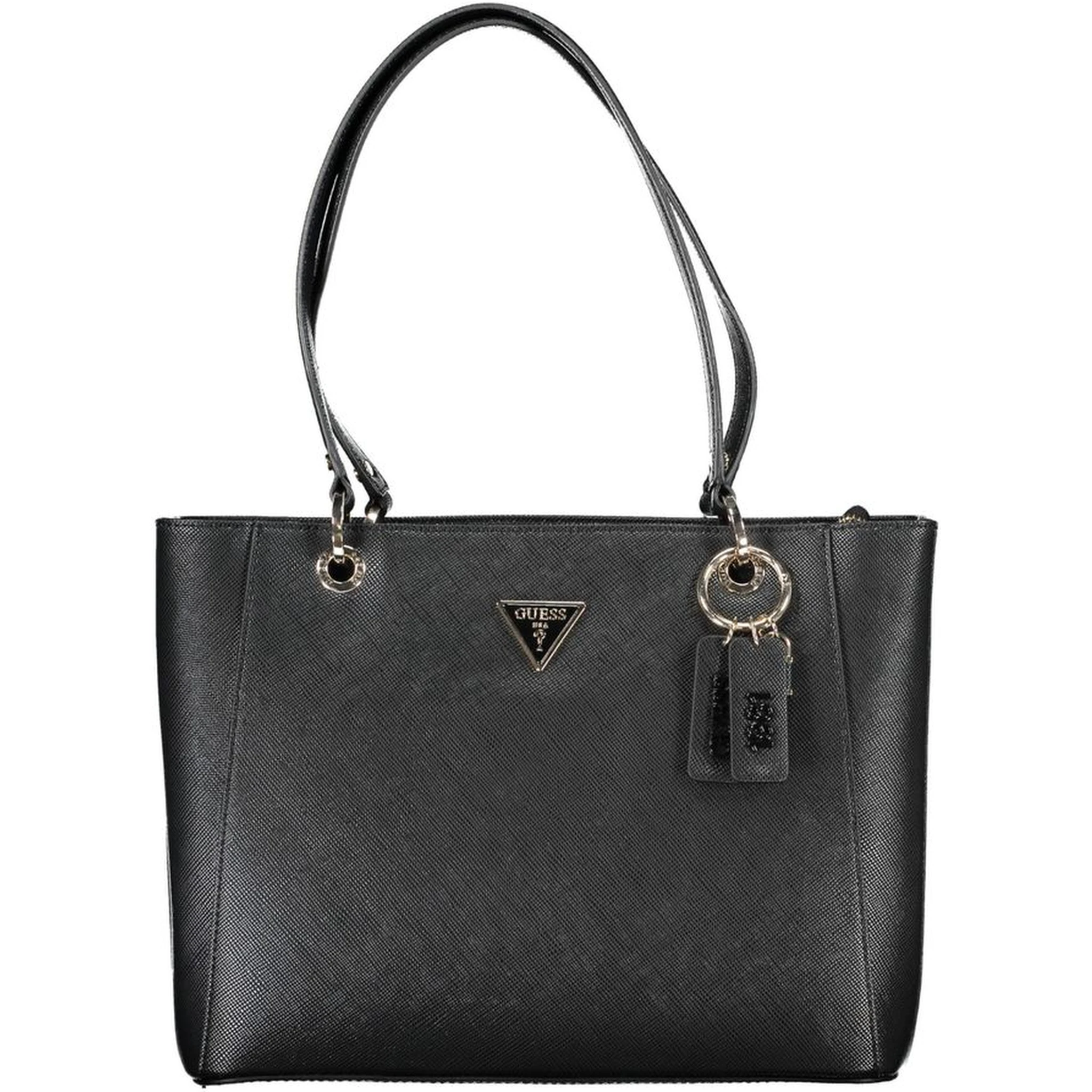 حقيبة يد من البولي إيثيلين الأسود