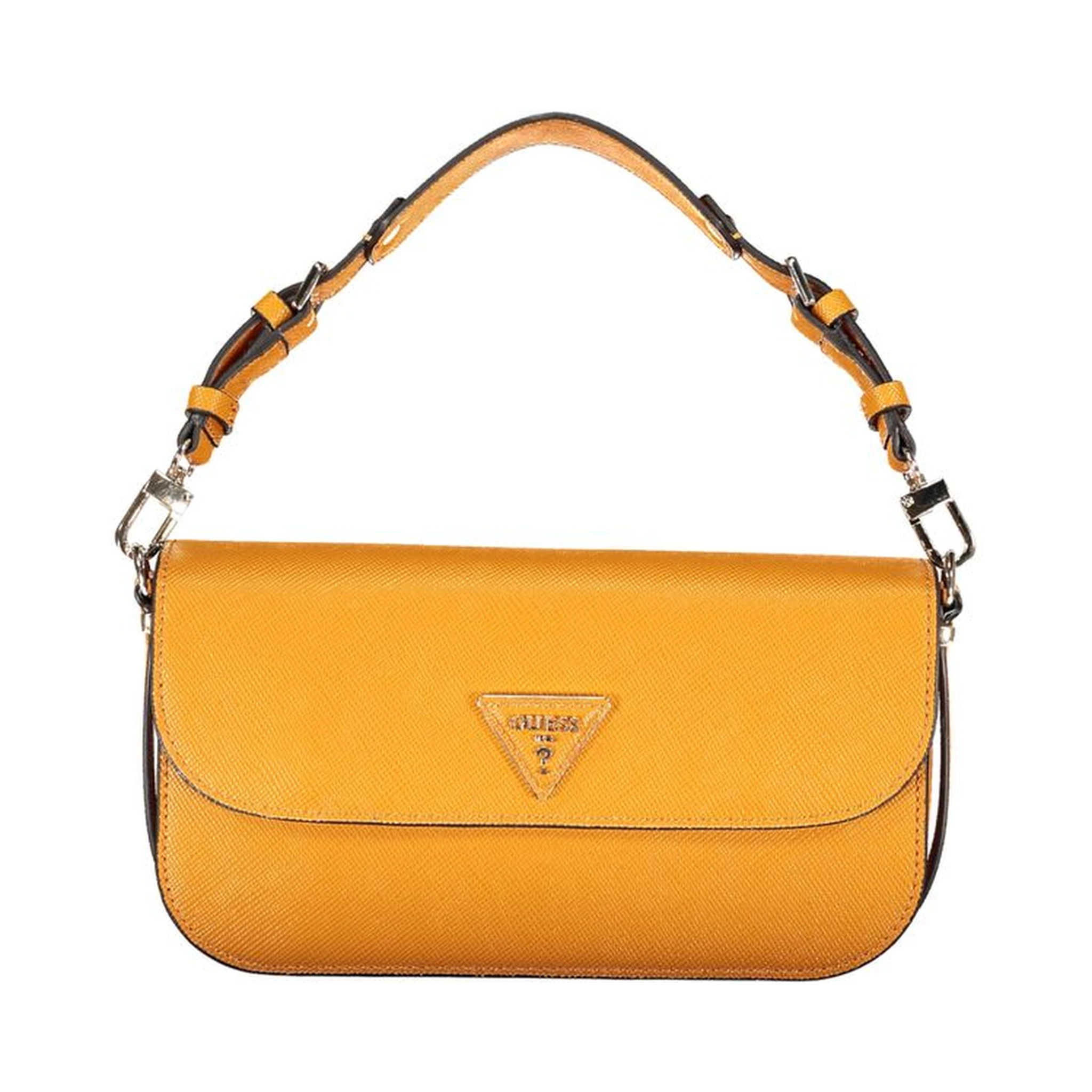 Orange Polyethylene Handbag