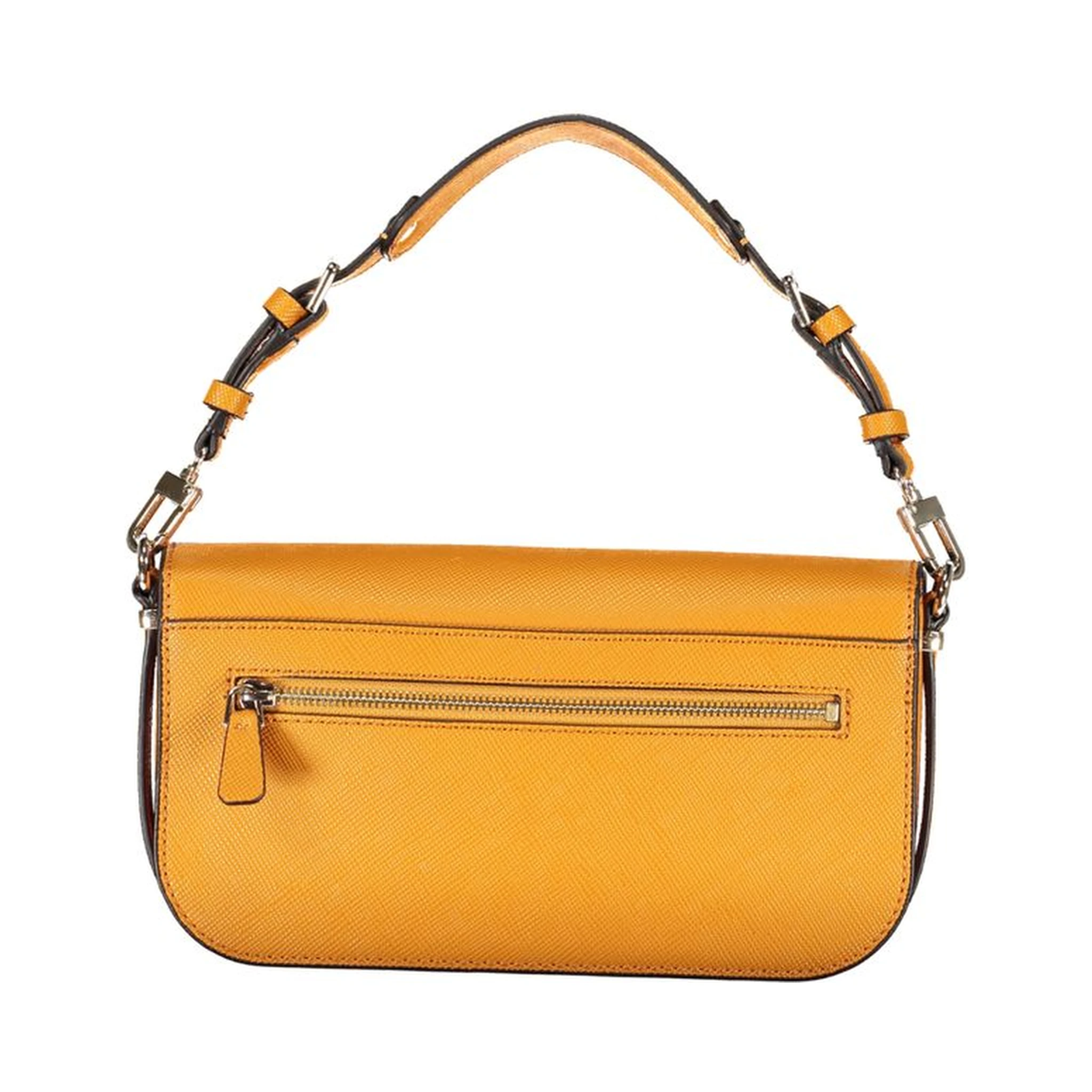 Orange Polyethylene Handbag