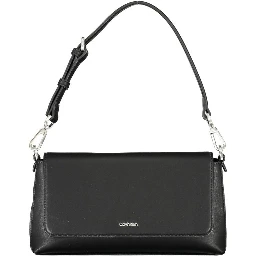 Black Polyester Handbag