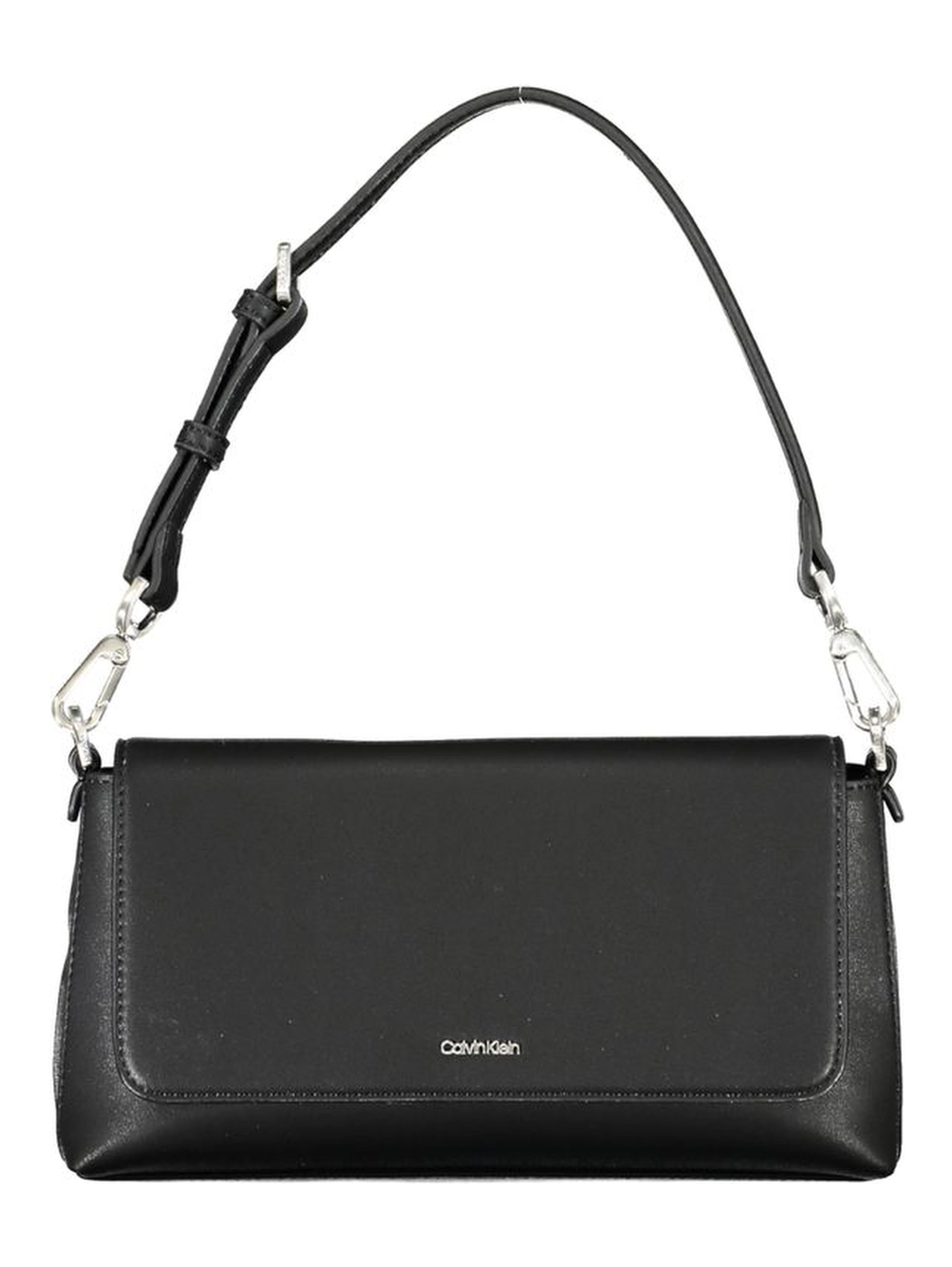 Black Polyester Handbag
