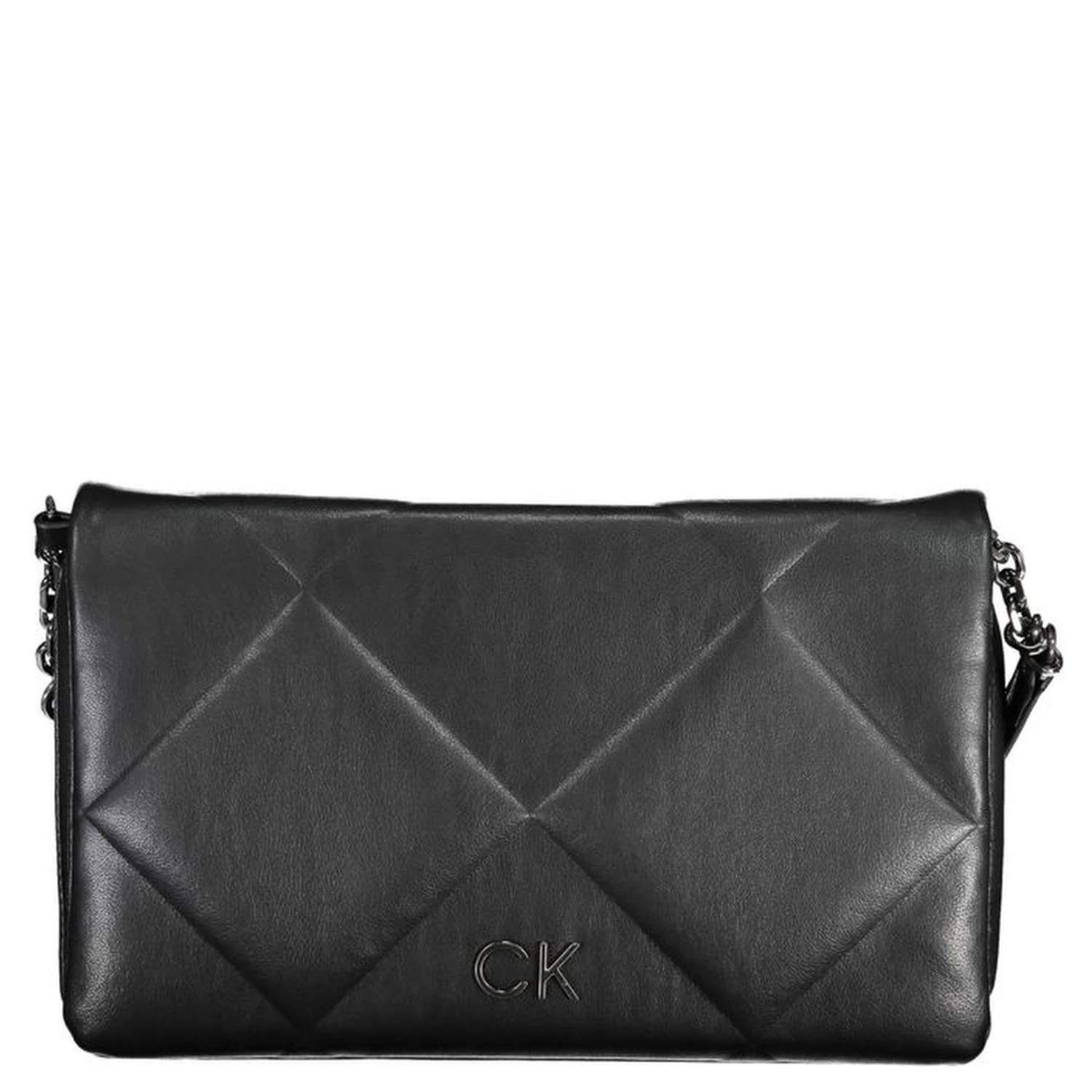 Black Polyester Handbag