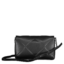 Black Polyester Handbag