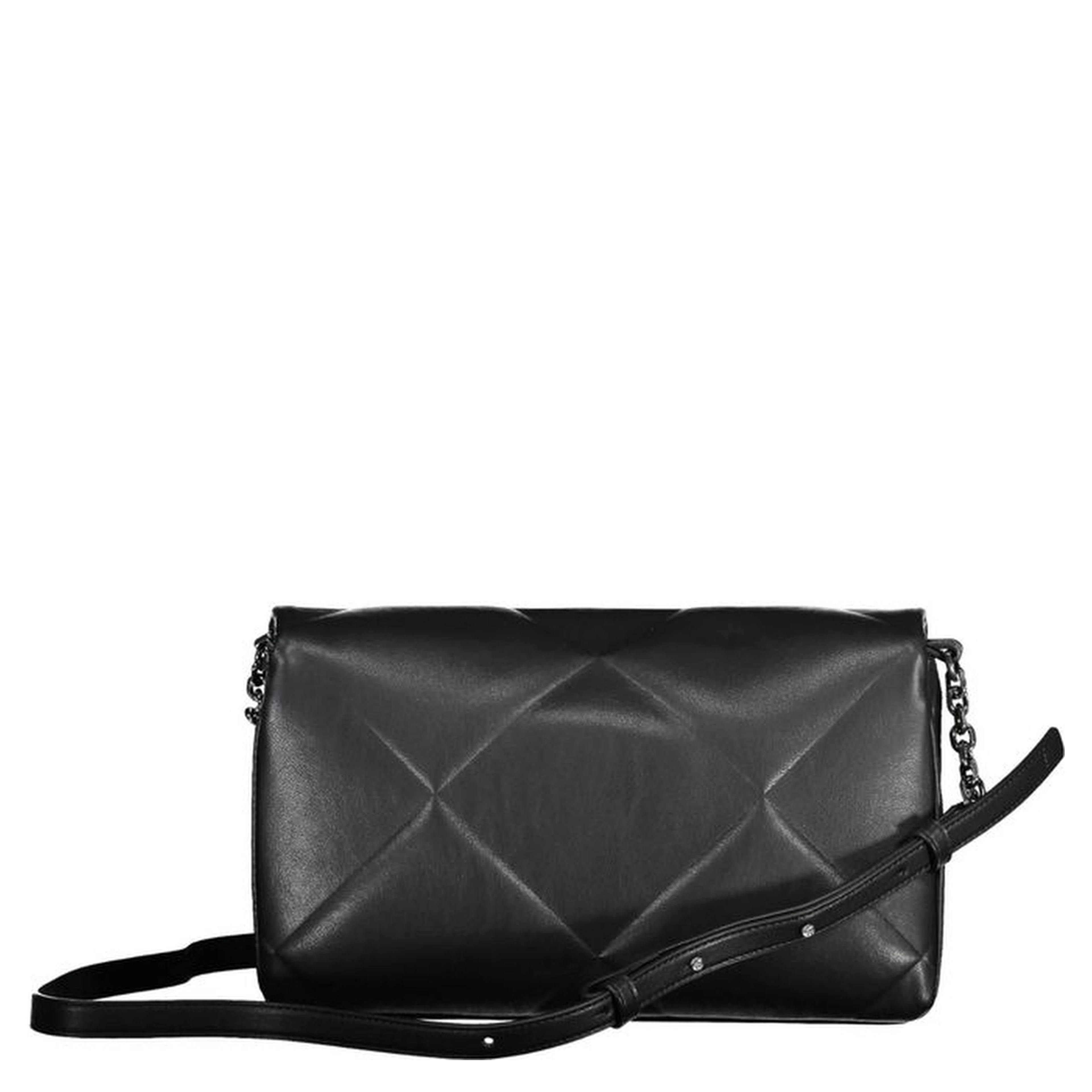 Black Polyester Handbag