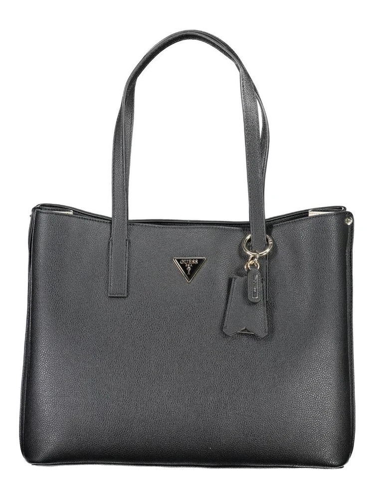 حقيبة يد من البولي إيثيلين الأسود