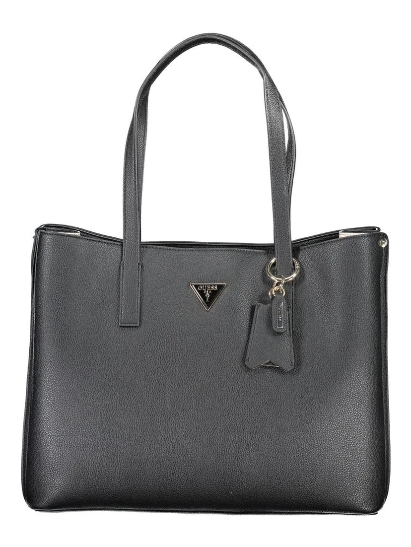 حقيبة يد من البولي إيثيلين الأسود