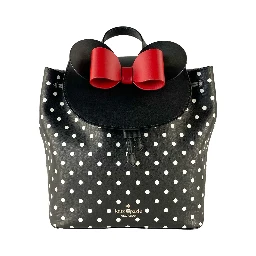 Disney Minnie Mouse Medium Leather Backpack Bookbag Bag