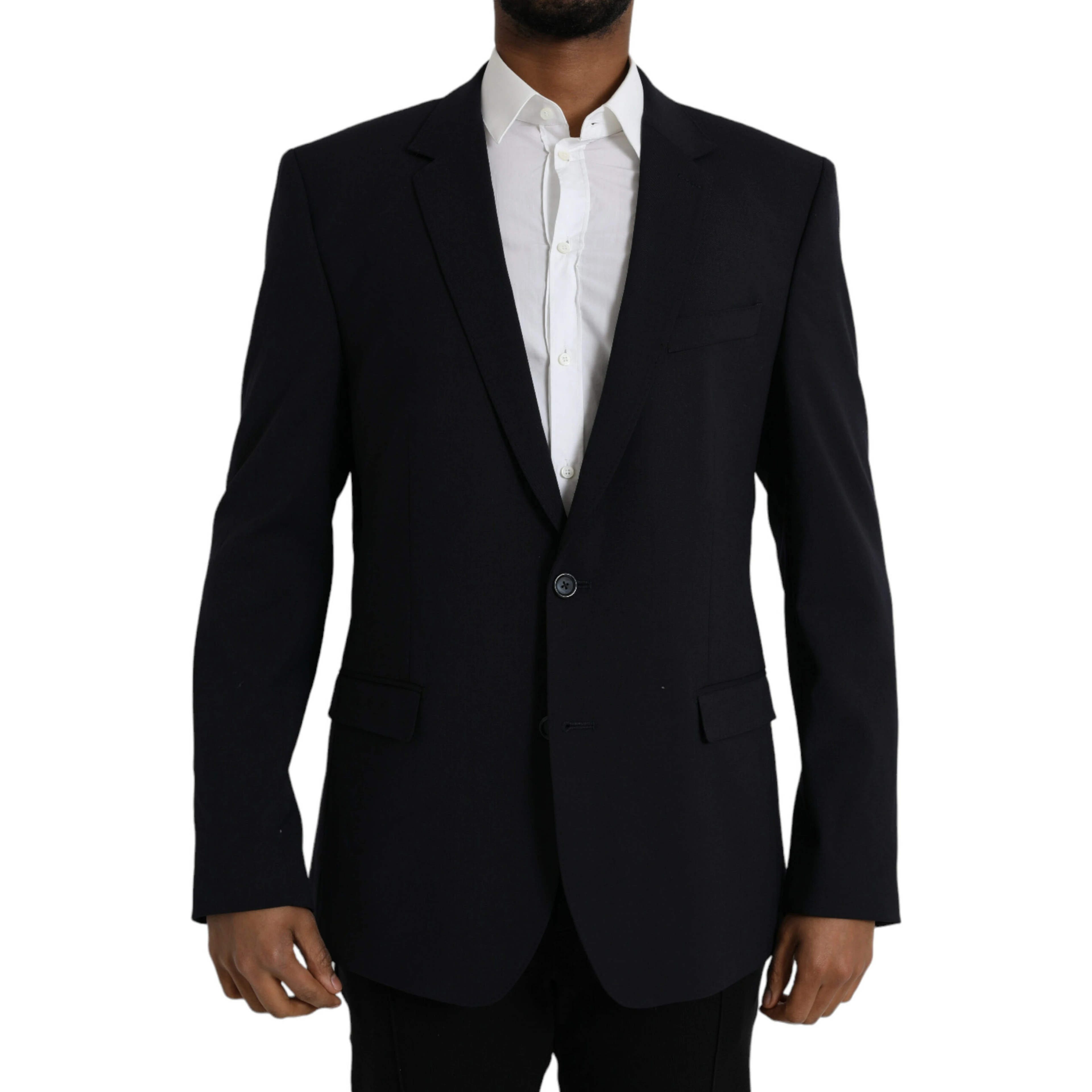 Black MARTINI Single Breasted Coat Blazer