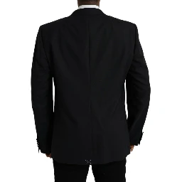 Blue MARTINI Single Breasted Coat Blazer