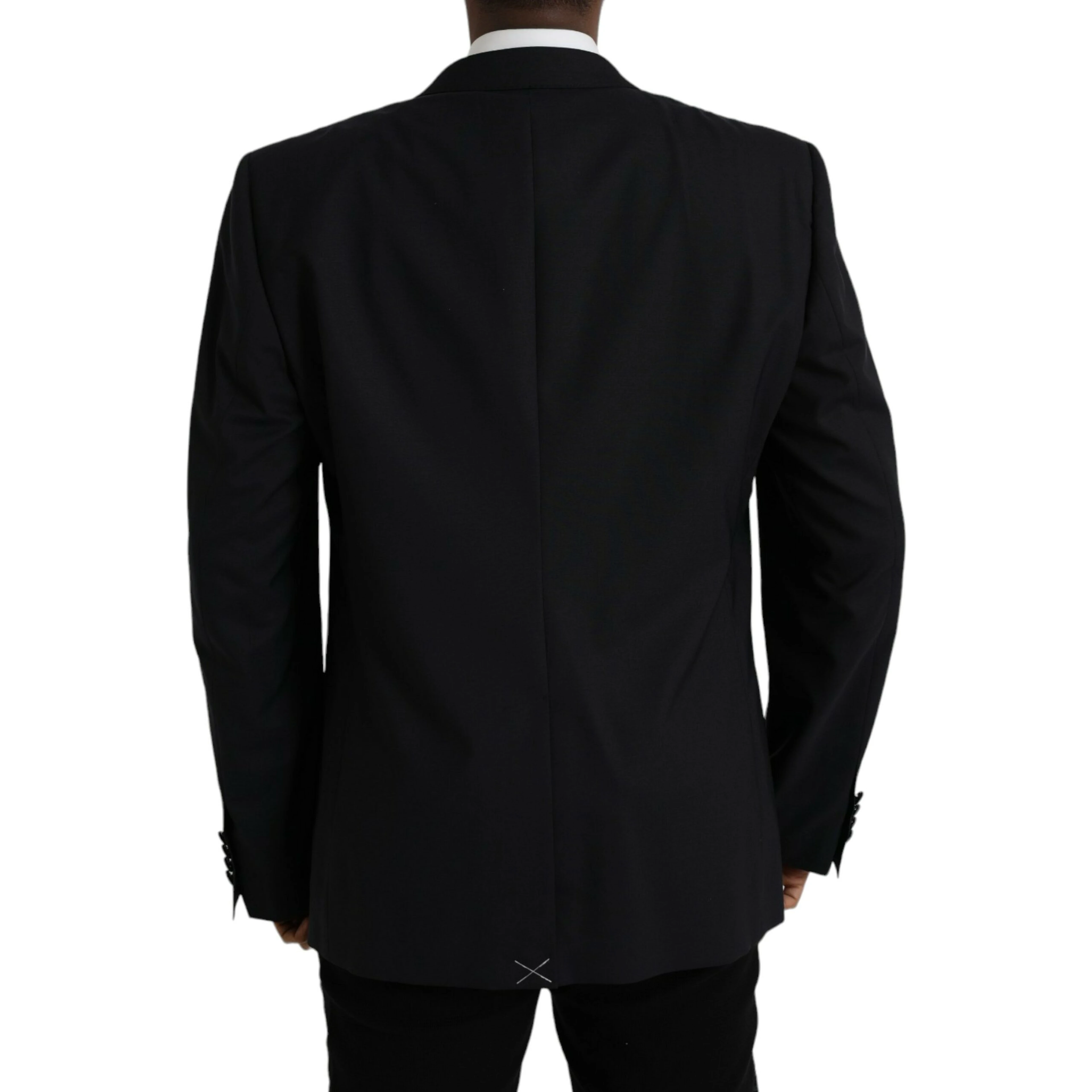 Blue MARTINI Single Breasted Coat Blazer