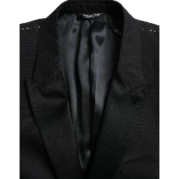 Blue MARTINI Single Breasted Coat Blazer