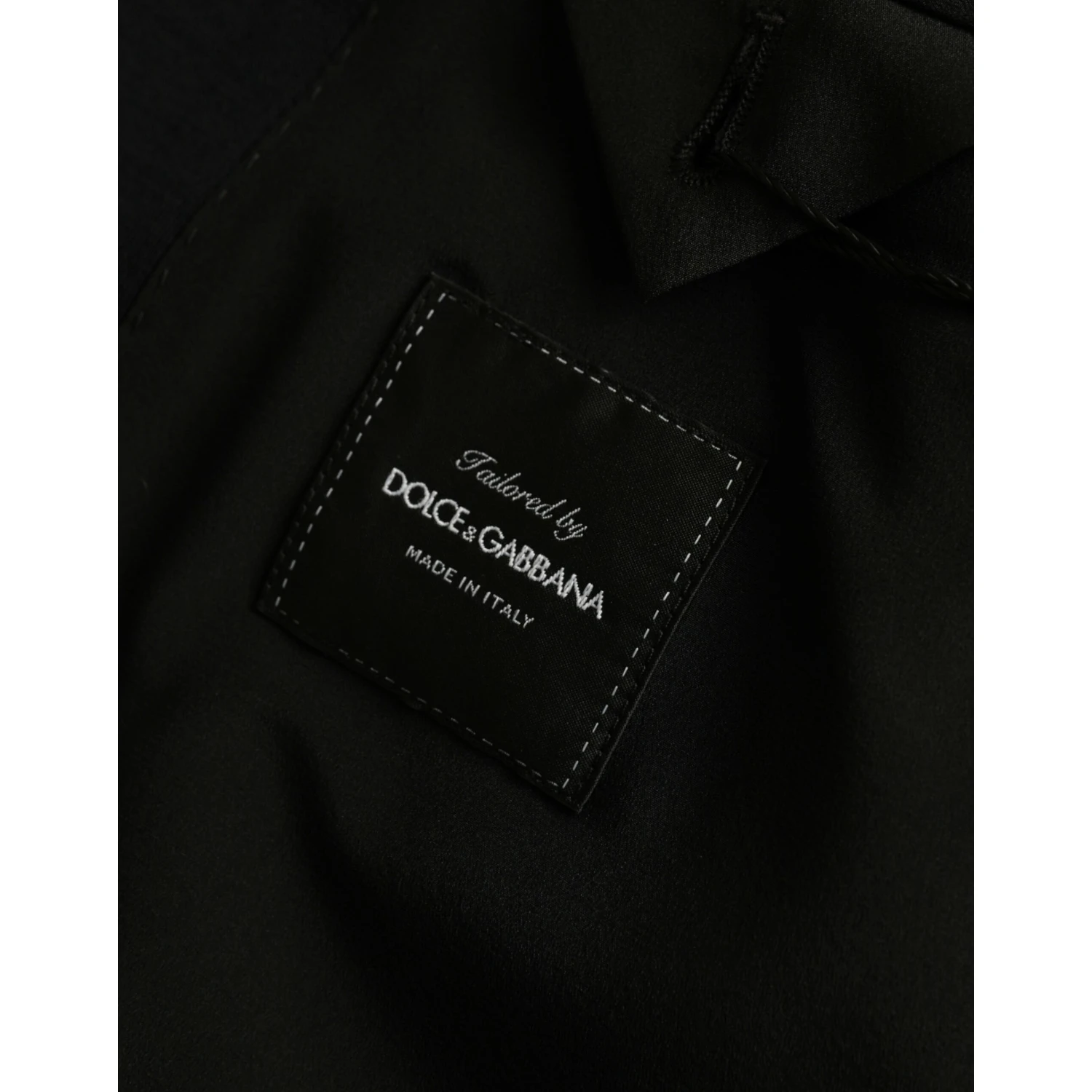 Black Wool Notch Single Breasted Coat Blazer