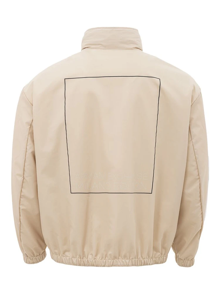 Beige Polyamide Bomber alternative