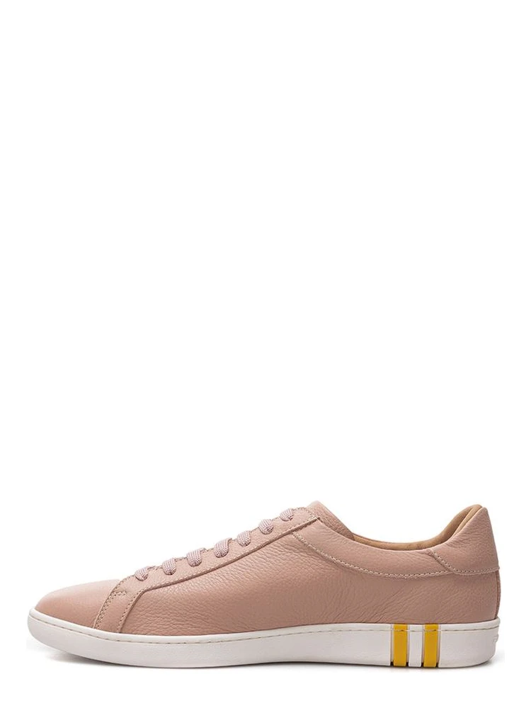 Pink Fabric And Leather Low Top Sneakers alternative