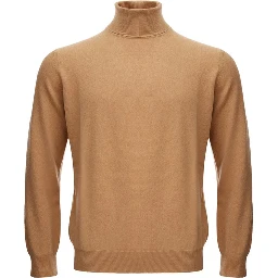 Brown Wool Turtleneck