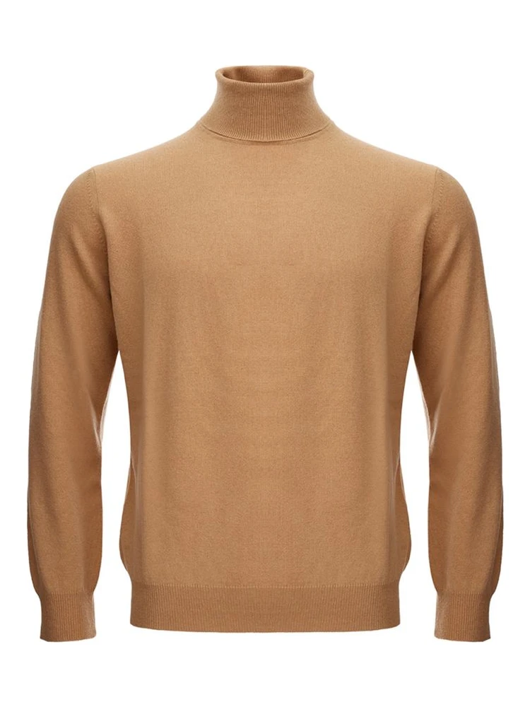 Brown Wool Turtleneck