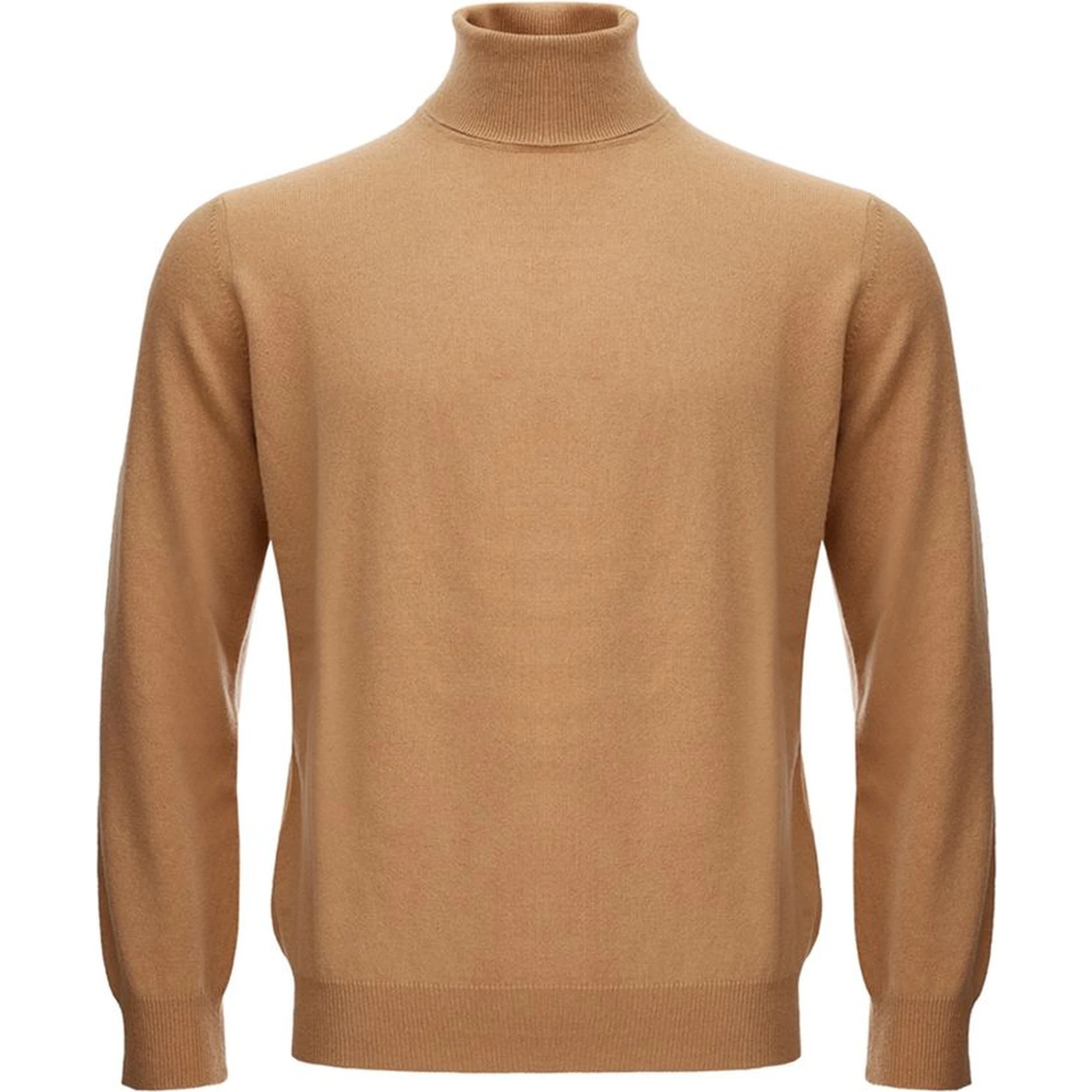 Brown Wool Turtleneck