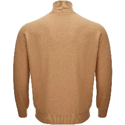 Brown Wool Turtleneck