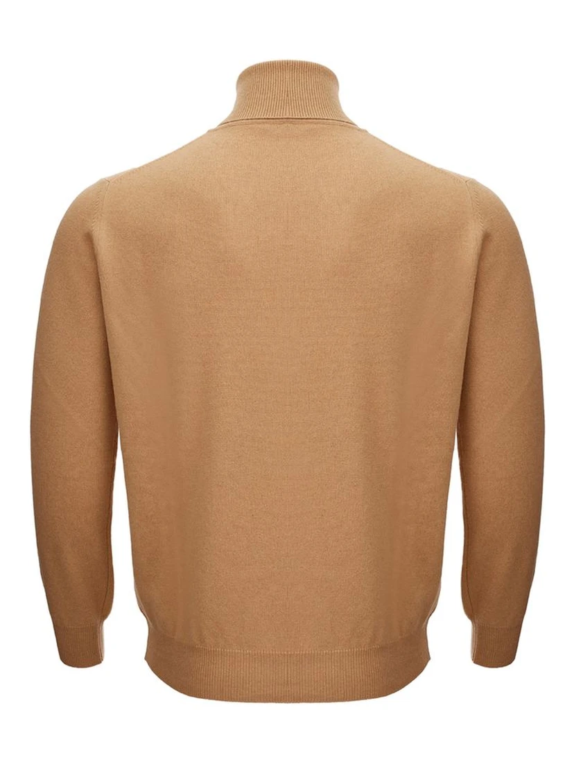 Brown Wool Turtleneck