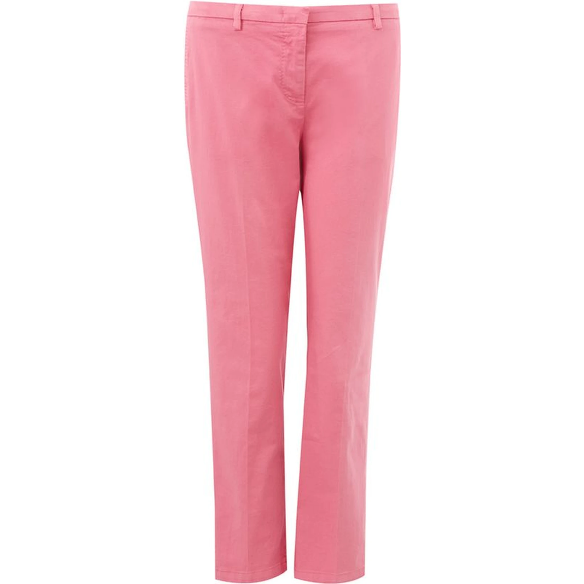 Pink Cotton Chino Pants