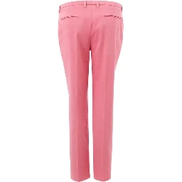 Pink Cotton Chino Pants