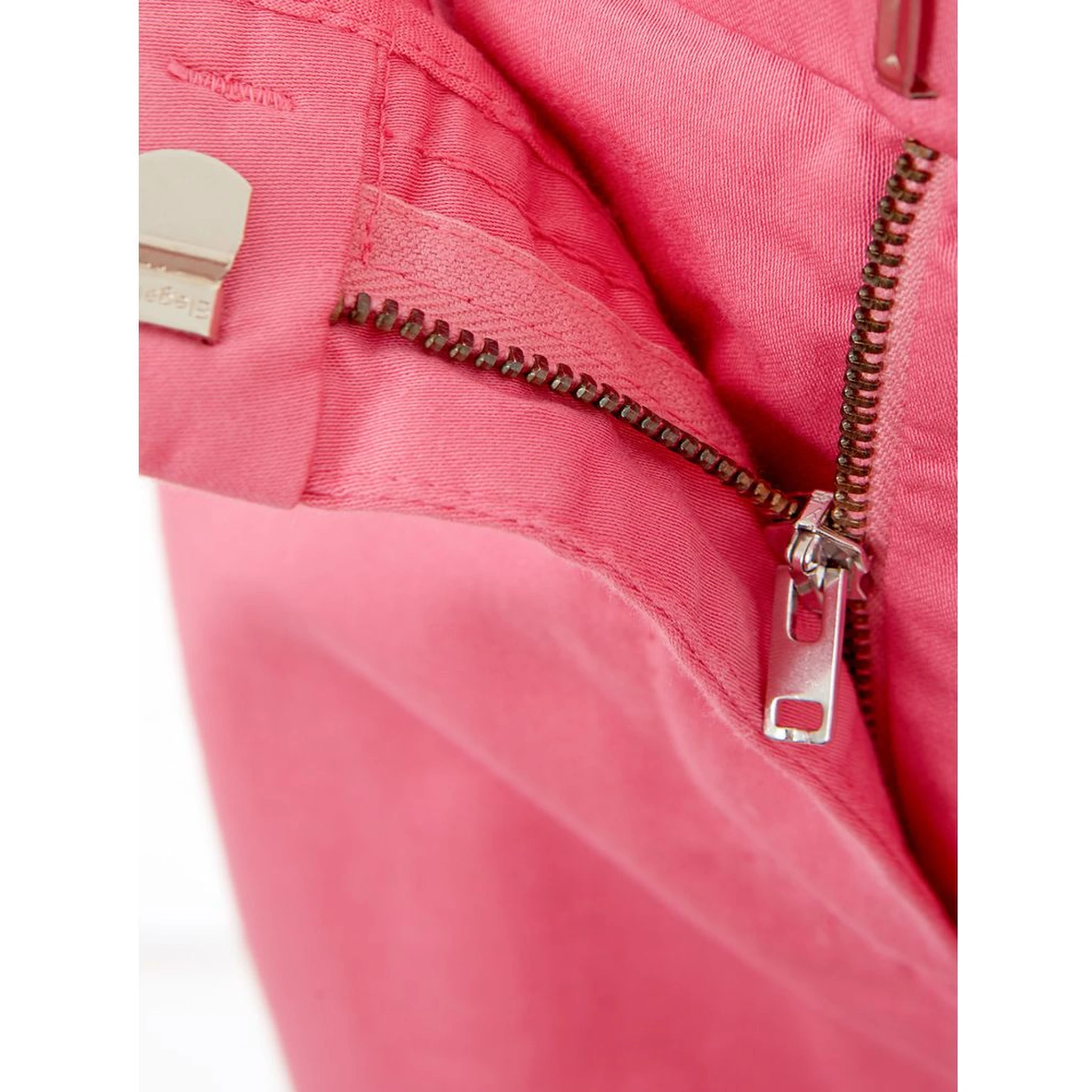 Pink Cotton Chino Pants