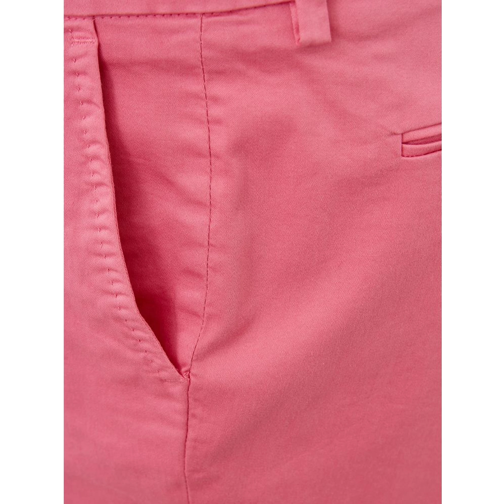Pink Cotton Chino Pants
