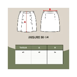 Yellow Viscose Midi Skirt