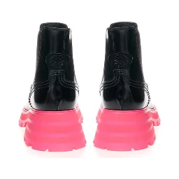 Elegant Black Leather Boots In Nero