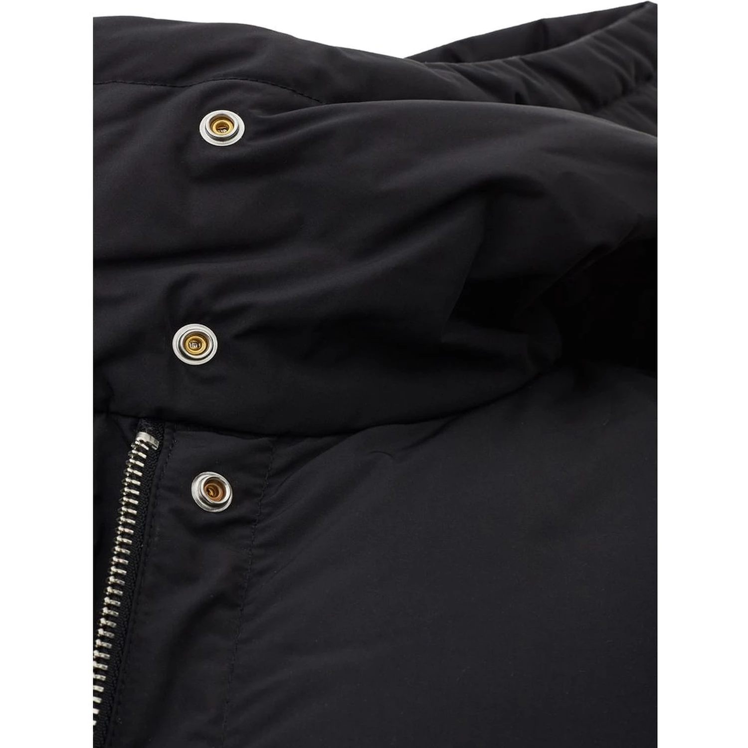 Multicolor Polyamide Full-Length Jacket