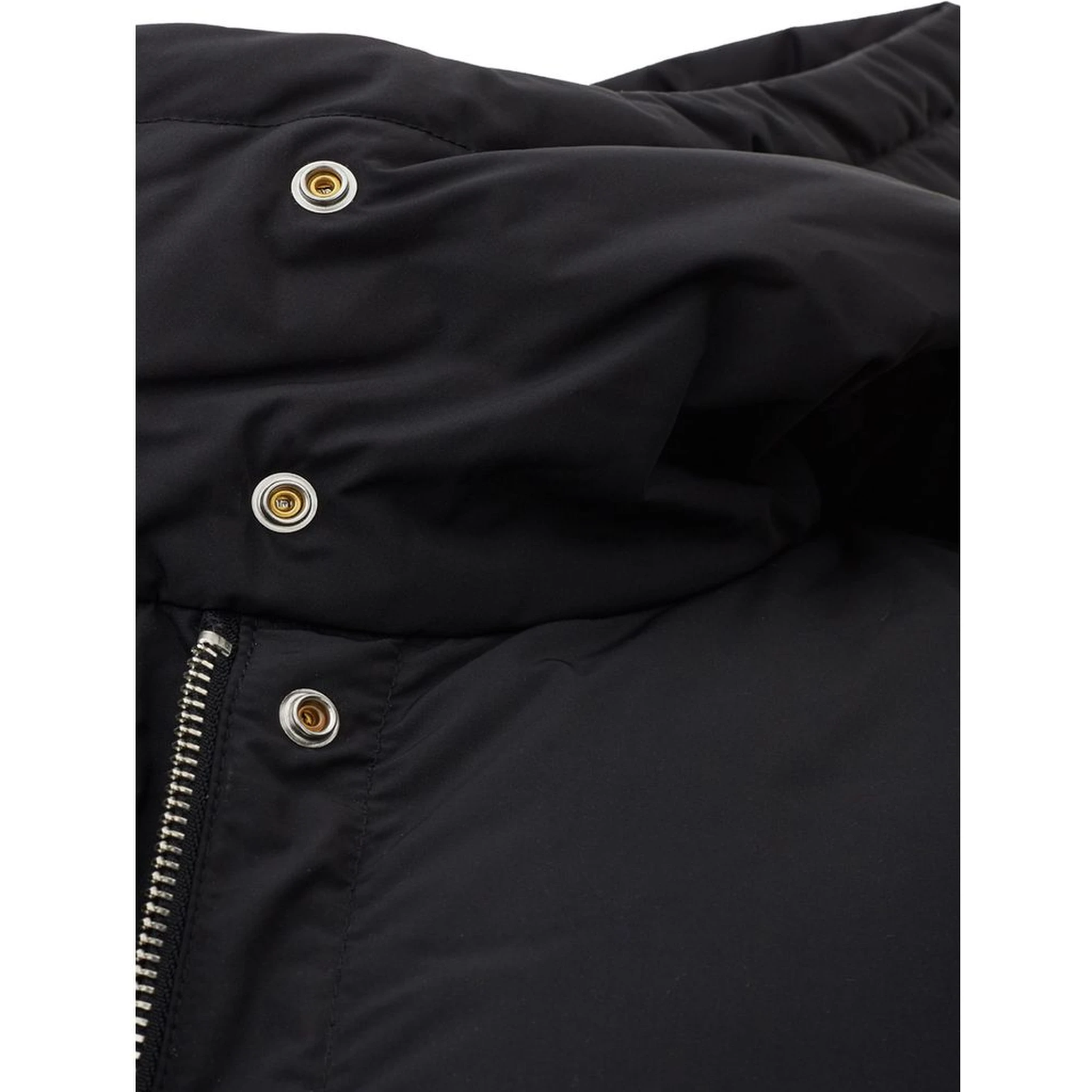 Multicolor Polyamide Full-Length Jacket