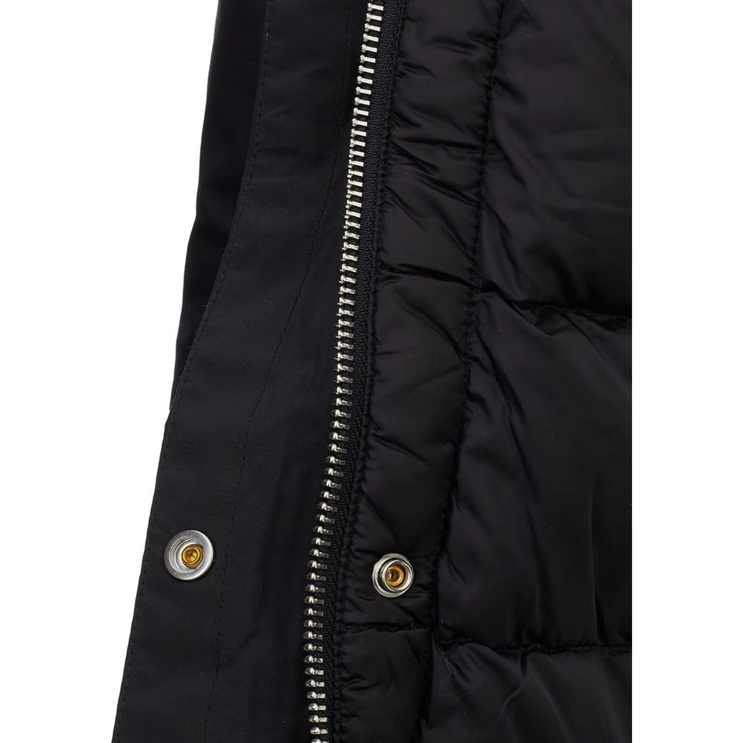 Multicolor Polyamide Full-Length Jacket