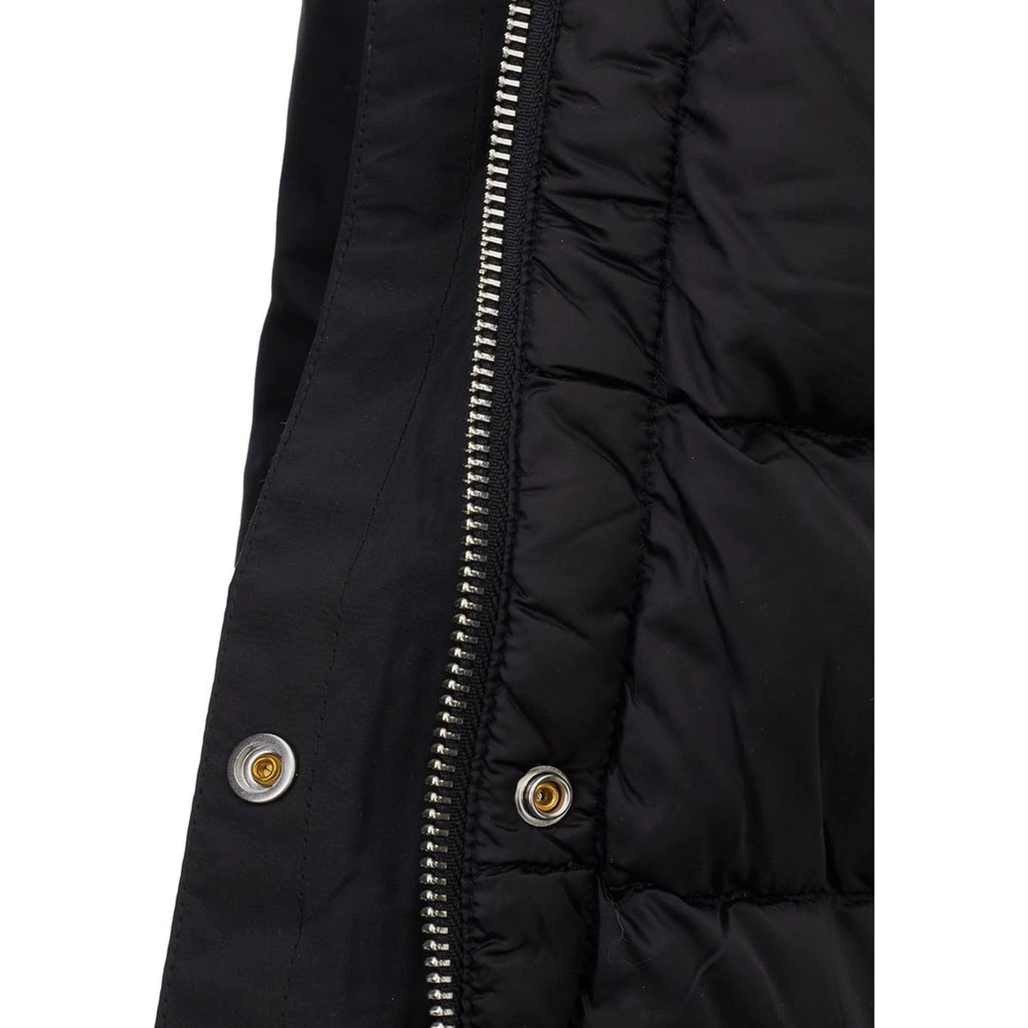 Multicolor Polyamide Full-Length Jacket