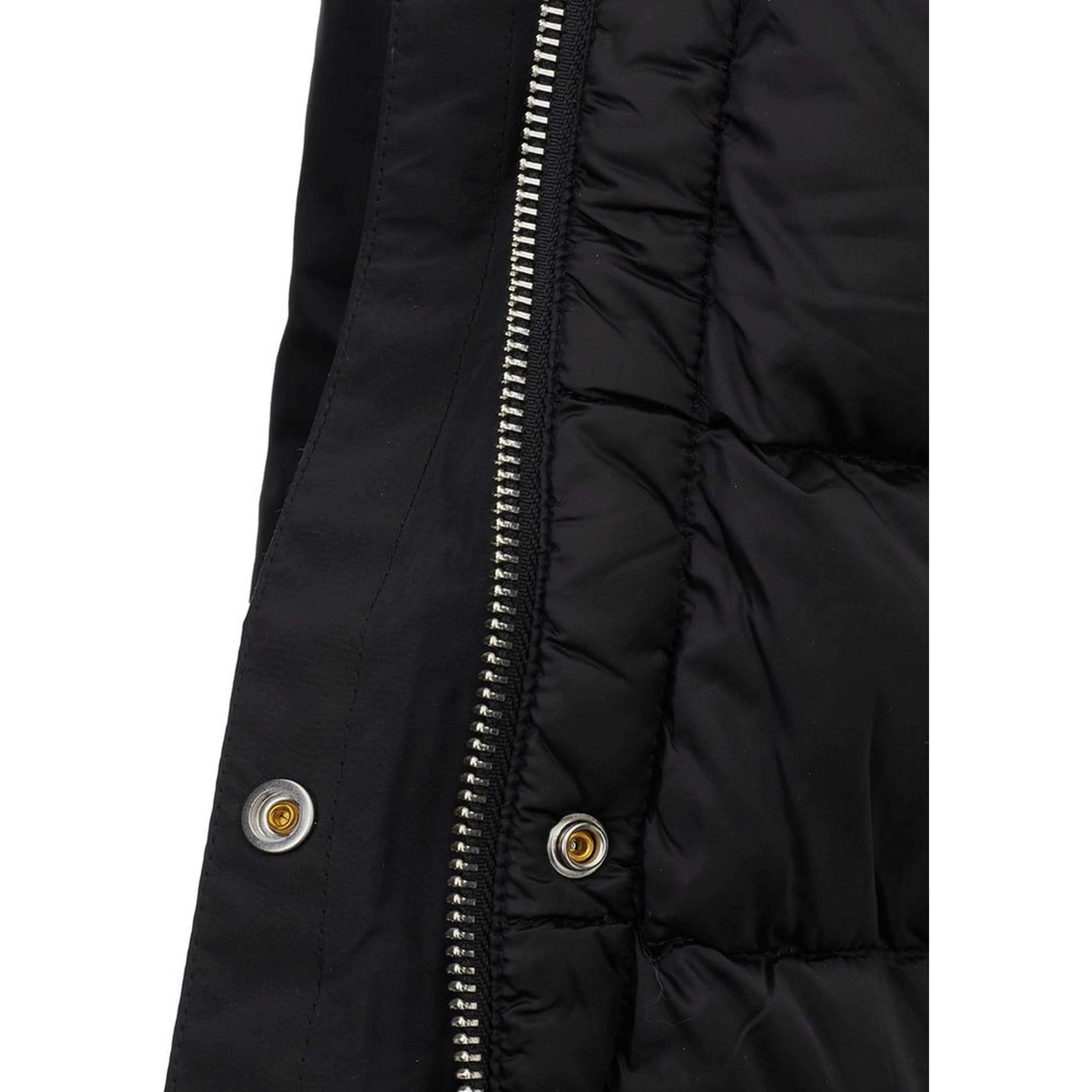 Multicolor Polyamide Full-Length Jacket