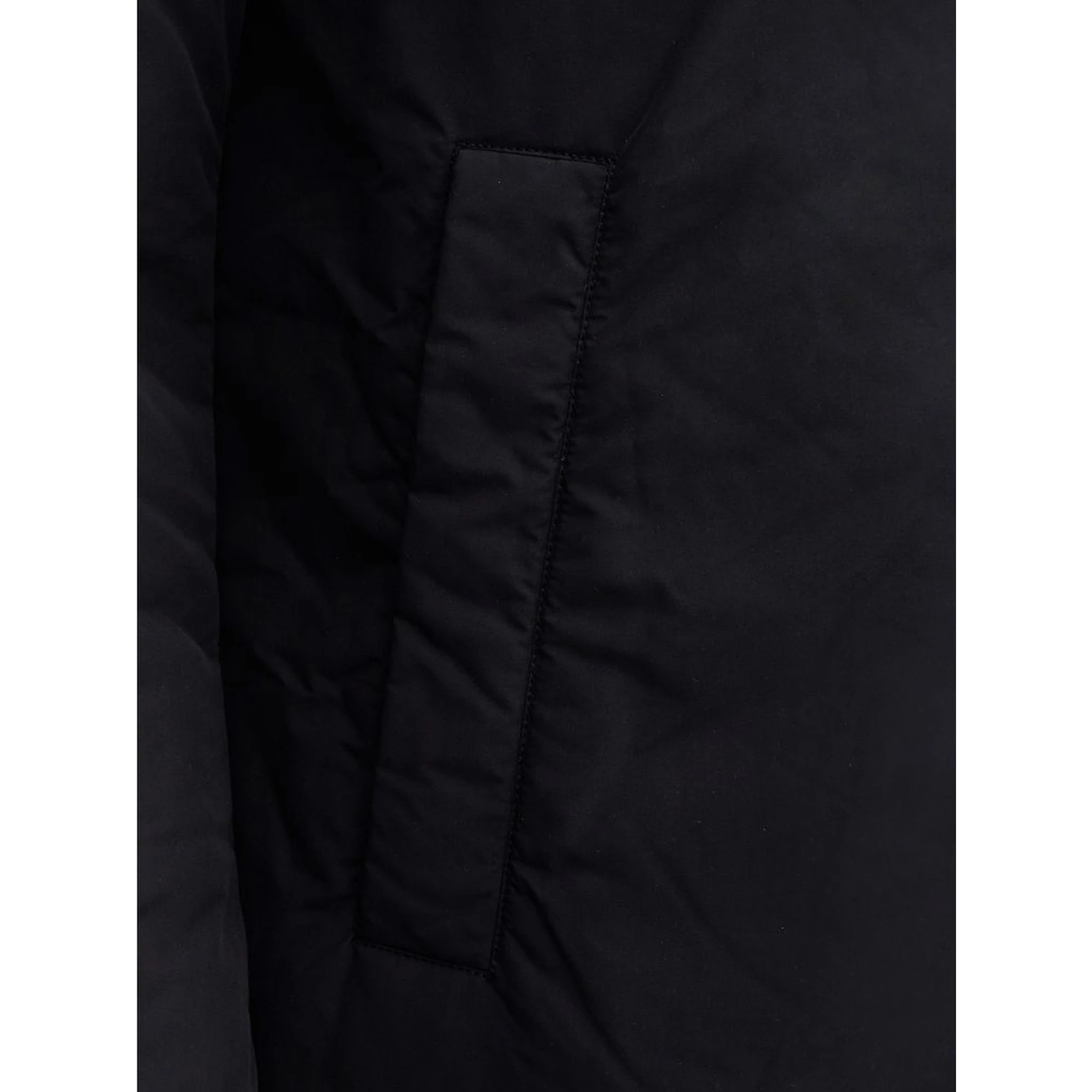 Multicolor Polyamide Full-Length Jacket