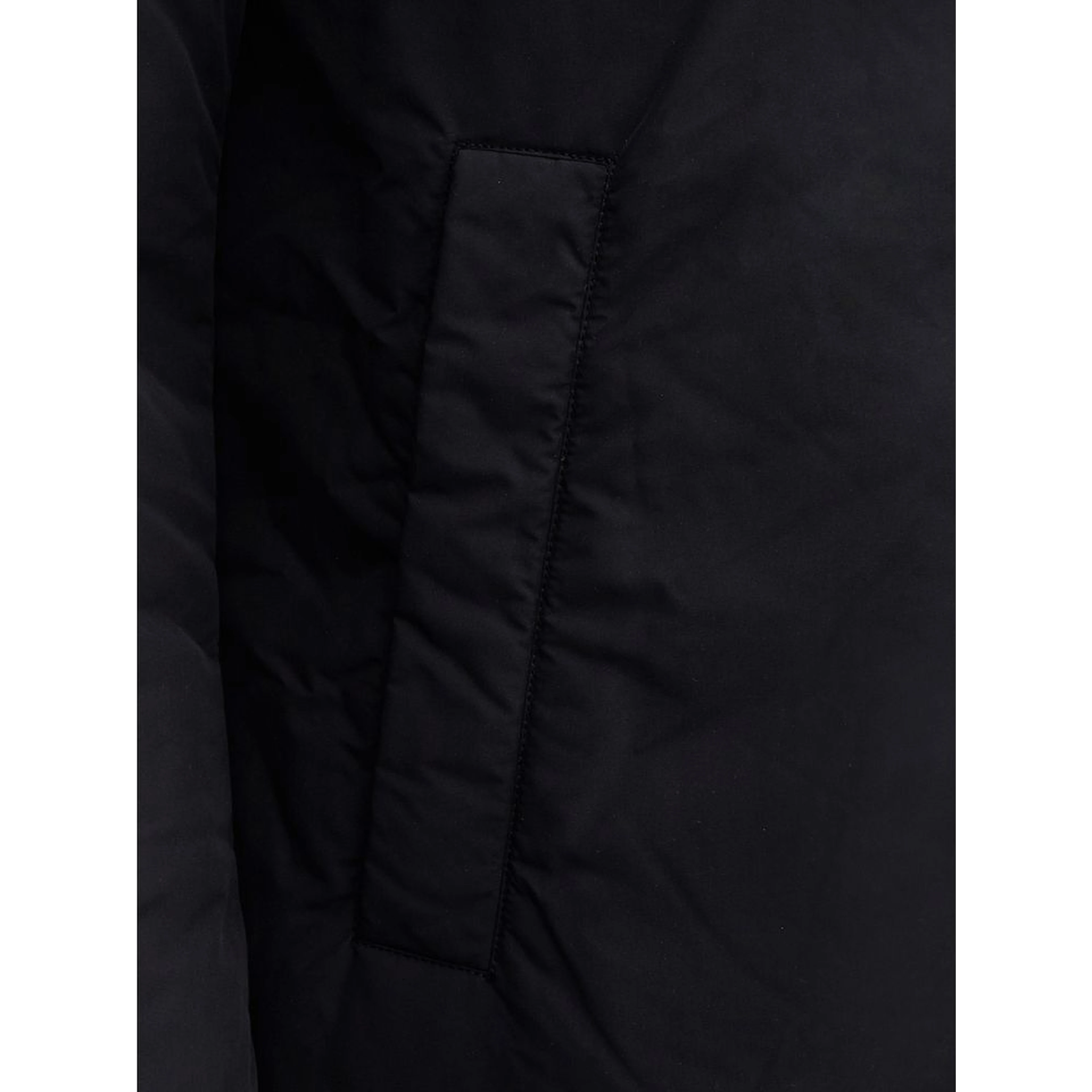 Multicolor Polyamide Full-Length Jacket