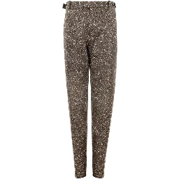 Multicolor Viscose Casual Pants